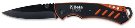 Beta 1778AN Inklapbaar mes | roestvaststaal blad | lichtgewicht geanodiseerd aluminium handvat | in houder - 017780065 - 017780065