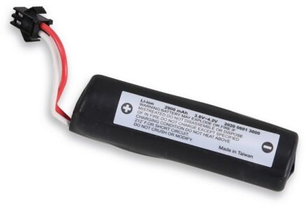 Beta 1837RB-F/USB Reserve batterij voor artikel 1837F/USB - 018370960 018370960