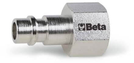 Beta 1916GFE 1/4 Insteeknippel | Europees profiel | inwendige draad | taps (BSPT) - 019160075 - 019160075