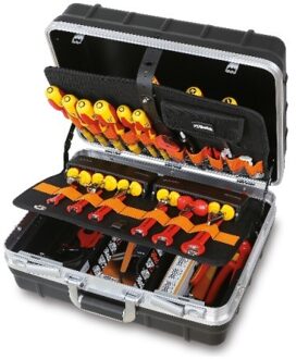 Beta 2029ET/B Gereedschapskoffer met assortiment voor elektrisch en elektronica onderhoud - 020291021 020291021
