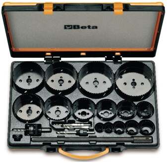 Beta 21-delig assortiment gatzagen en toebehoren voor industriële toepassingen 450/C21 - 004500315