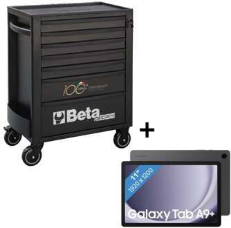 Beta 2400 RSC24/7 Gereedschapswagen | + Samsung Galaxy Tab A9+ | Zwart - ZNLDEC028
