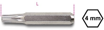 Beta 4-mm bits voor schroeven met Torx® profiel 1256TX 5 - 012560043