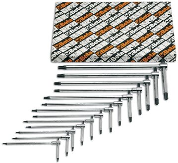 Beta ?6-delig set T sleutels met Torx® profiel op drie zijden (art. 951TX) 951TX/S6 - 009510866