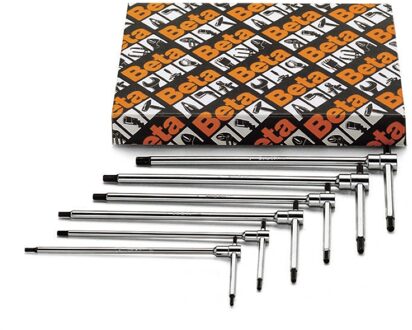 Beta 6-delig set T sleutels met zeskant profiel op drie zijden (art. 951AS) 951AS/S6X - 009510771