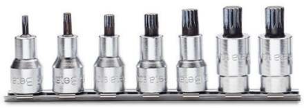 Beta 7-delige set schroevendraaier-doppen met XZN® profiel (art. 920XZN) met support 920XZN/SB7 - 009200579