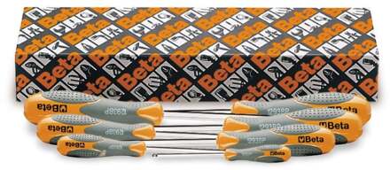 Beta 7-delige set schroevendraaiers met kogelkop (art. 1293BP) 1293BP/S7 - 012930558