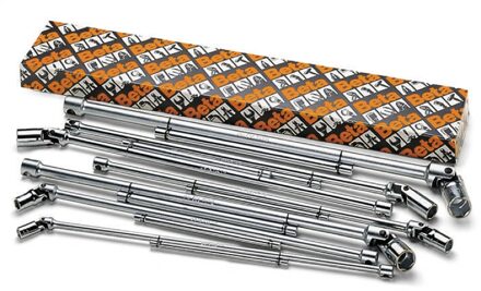Beta 7-delige set T-sleutels met cardangewricht en zeskant dop (art. 952) 952/S7 - 009520074