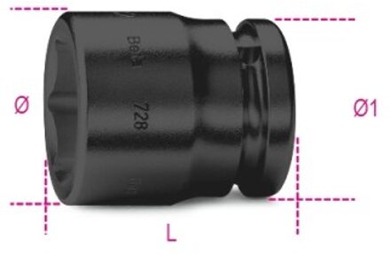 Beta 728AS 1.1/4 Slagdop | standaard uitvoering - 007280232 007280232