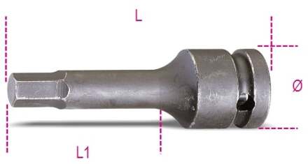 Beta 728Me 12-Slagdoppen Met Inbus - 007280712