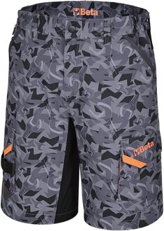 Beta 7815Cm S Werkbermuda | Camouflagegrijs - 078150301