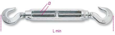Beta 8007Z-K M11-Spanschroeven Met 2 Haken - 080079111