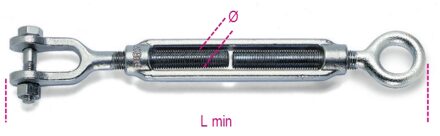 Beta 8010Z-K M10-Spanschroeven Met Oog/Gaffel - 080109010
