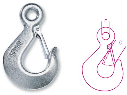 Beta 8051S 500-Lasthaken Met Veiligheidsklep - 080510205