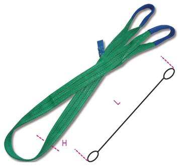 Beta 8153 1-T2-Hijsbanden, Groen - 081530010