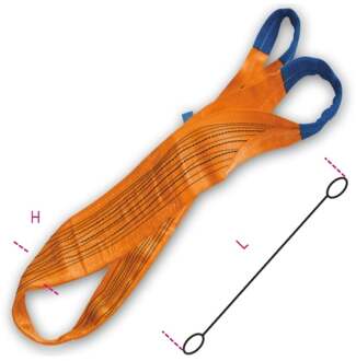 Beta 8161 5-T10-Hijsbanden, Oranje - 081610050