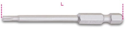 Beta 862TX-L 06 Bits voor Torx® schroeven | 5 stuks - 008620556 008620556