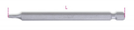 Beta 862TX-XL 10 Bits voor Torx® schroeven | lange uitvoering | 5 stuks - 008620660 008620660