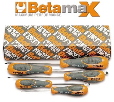 Beta 9-delige set schroevendraaiers (art. 1290) 1290/S9X - 012900319
