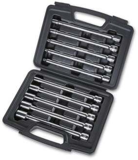 Beta 910FTX-XL/C10 10-delig set van dopsleutels voor bouten met Torx® profiel | lange uitvoering | in kunststof koffer - 009100976 009100976