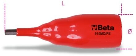 Beta 910MQ/PE Dopsleutels voor binnenzeskant schroeven - 009100606 009100606