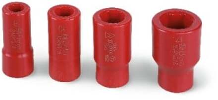 Beta 914MQ-A/S4 Set van zeskant dopsleutels | 3/8" aandrijfvierkant | vervaardigd van speciale technopolymeren op basis van polyamide - 009140054