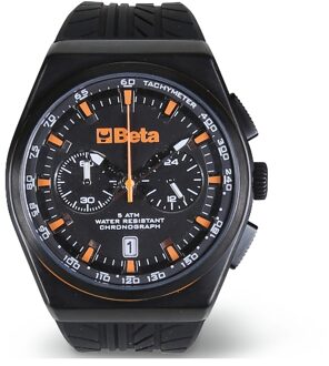 Beta 9593A-Chronograaf Horloge, Stalen Kast - 095930050