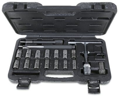 Beta 960PI/C19 19 delig assortiment gereedschappen voor het reinigen van injectorzittingen - 009600217 009600217