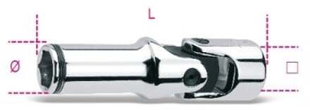 Beta 960SN 8 Dopsleutels voor diesel gloeispiralen - 009600834 009600834