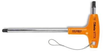 Beta 97TTX-HS 50 Haakse stiftsleutels voor Torx(R) schroeven en krachthandgreep H-SAFE - 000974750 000974750