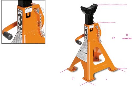 Beta As steunen, per paar 3010T 2 - 030100002