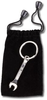 Beta BetaCollection Metalen verchroomde sleutelhanger, in fluwelen etui 9595T - 095950021