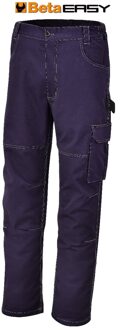 Beta BetaWORK Werkbroek, T/C twill, 245 g/m2, blauw 7840BL M - 078400102