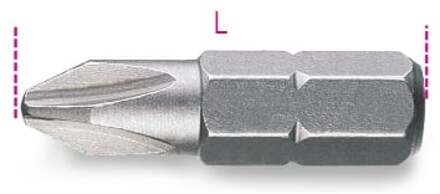 Beta Bits voor Phillips® kruiskopschroeven 861PH 2 - 008610210