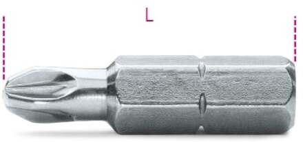 Beta Bits voor Pozidriv®- Supadriv® kruiskopschroeven 866PZ 4 - 008660315