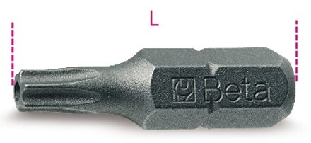 Beta Bits voor Tamper Resistant Torx® schroeven 861RTX 30 - 008610530