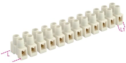 Beta Bm9200-Terminal Strip, 12 Poles - BM9200