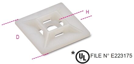Beta Bmb0902-Bevestigingsvoet Tweeweg - BMB0902