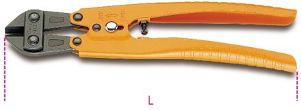 Beta Boutenschaar, kleine uitvoering gefosfateerde messen gelakte plaatmetalen handgreep 1102 230 - 011020020