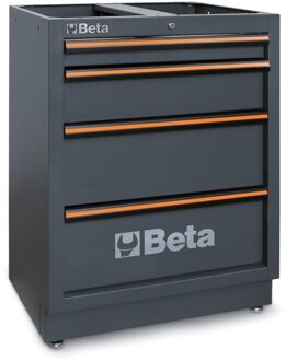 Beta C45Pro M4-Vaste Module Met 4 Lades - 045000234
