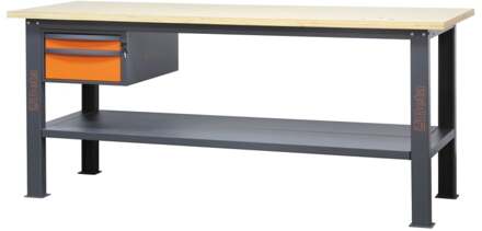 Beta C58Bc-W2,1 2C/O Werkbank | Hout | 2 laden - 058000631