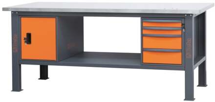 Beta C58Bc-X2,1 4Ca/A Werkbank | Werkblad inox - 058000628