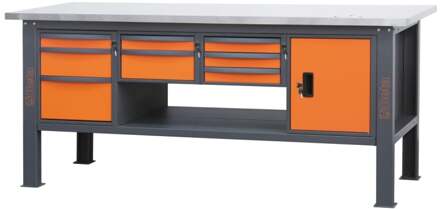 Beta C58Bc-X2,1 8Ca/A Werkbank | Werkblad inox - 058000629