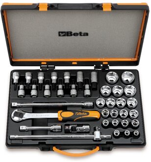 Beta Doppendoos met 20 dopsleutels, 13 schroevendraaierdoppen en 5 toebehoren 920B/C33 - 009200986