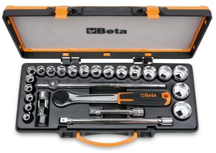 Beta Doppendoos met 20 dopsleutels en 5 toebehoren 920A/C20X - 009200950