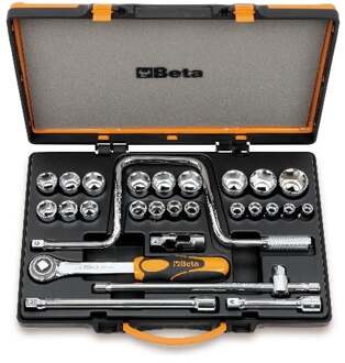 Beta Doppendoos met 21 dopsleutels en 6 toebehoren 920B/C21 - 009200953