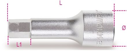 Beta Dopsleutel met zeskantprofiel, 11 mm, voor Mercedes ML remafstel schroeven (serie 166) 1471CM/E11 - 014710361