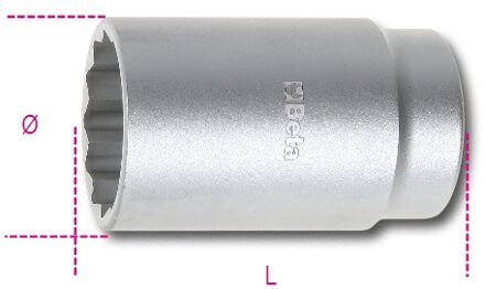 Beta Dopsleutel voor naafmoeren 969B 36 - 009690136