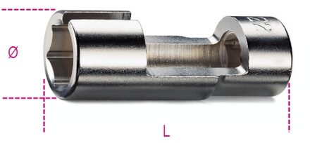 Beta Dopsleutels voor lambda sondes 1/2” aansluiting 960SL85 - 009600085