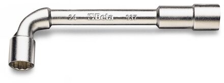 Beta Gebogen pijpsleutels, twaalfkant en zeskant verchroomd 937 20X20 - 009370020